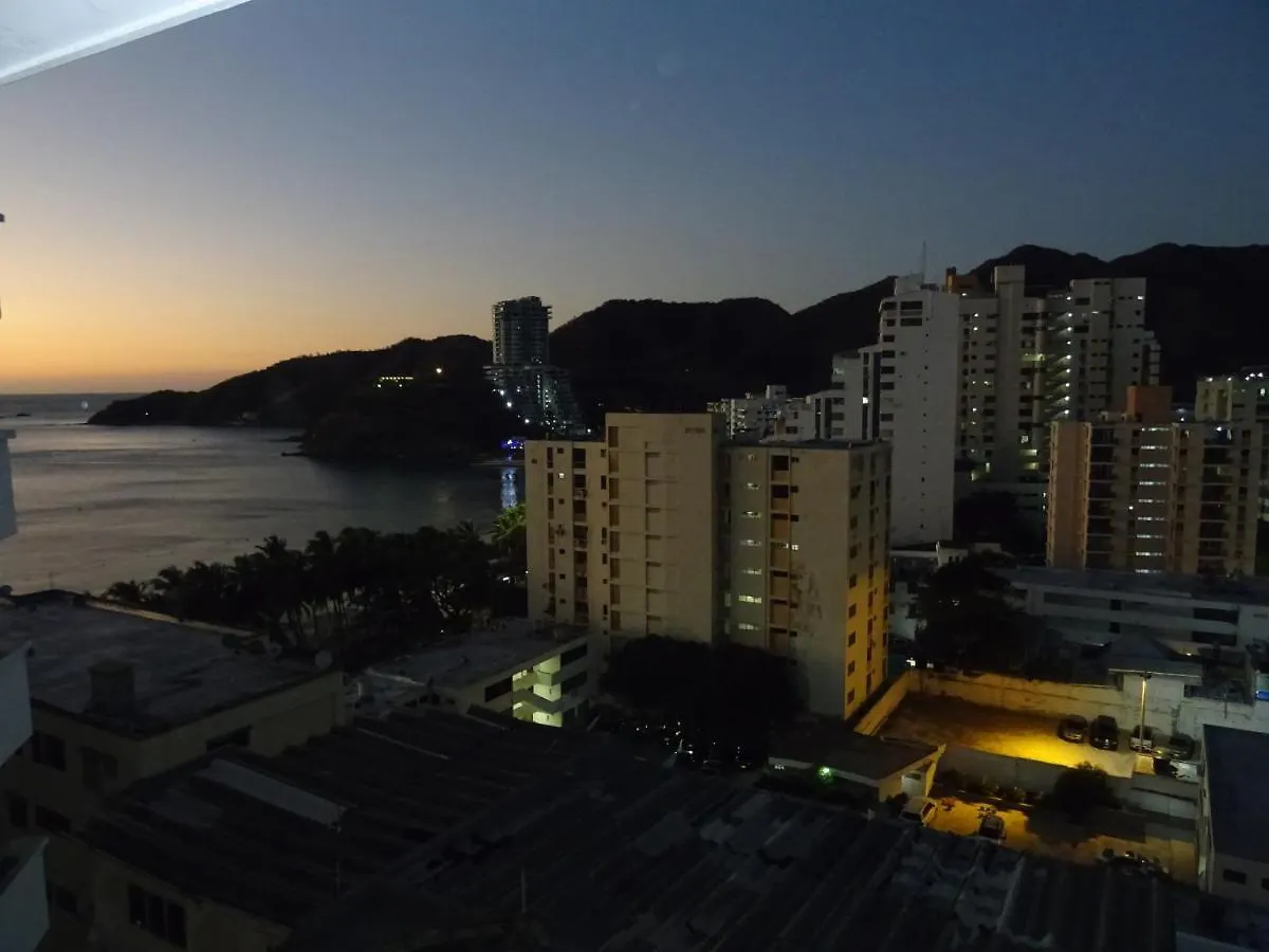 Apartment Overlooking The Beach In El Rodadero Santa Marta